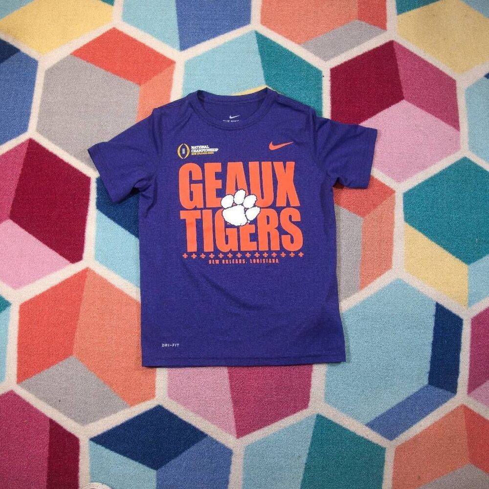 Women's Nike National Championship Clemson Tigers T-shirt‎ Size Medium